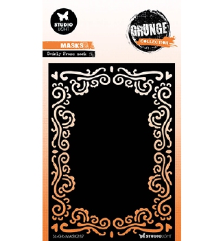 Studio Light Mask Stencil Swirly Frame SL-GR-MASK287