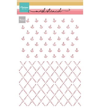 Marianne Design Stencil Two Layer Nautical PS8163