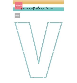 Marianne Design Stencil Letter "V" PS8161