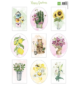 Marianne Design Knipvel Happy Gardners VK9611