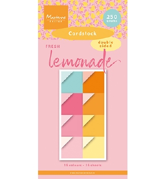 Marianne Design Cardstock Fresh Lemonade PK9191