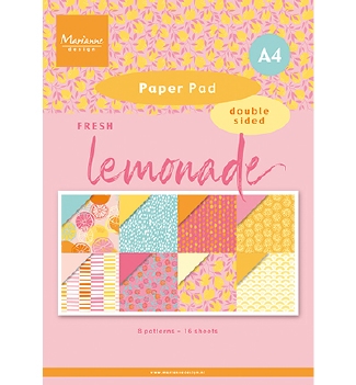 Marianne Design Pretty Papers Fresh Lemonade PK9190