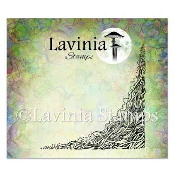Lavinia Clear Stamp Dragon Tree Root Corner LAV875