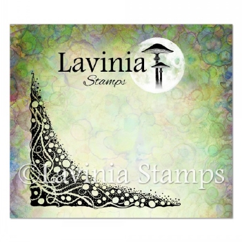 Lavinia Clear Stamp Tangled River Root Corner LAV886