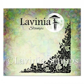 Lavinia Clear Stamp Wild Leaf Corner LAV885