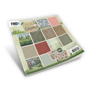 Yvonne Creations Paperpack Great Gnomes YCPP10073*