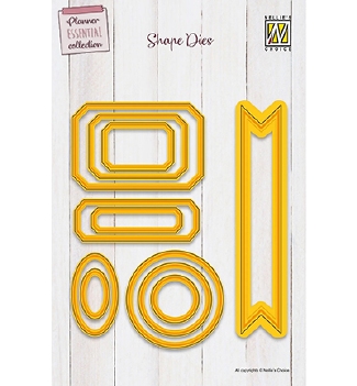 Nellie Snellen Shape Die Labels SD317