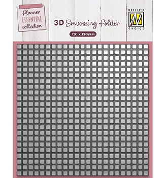 Nellie Snellen 3D Embossing Folder Blocks EF3D087