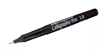 Artline Ergoline Calligraphy Pen 1.0 Zwart ERG-241