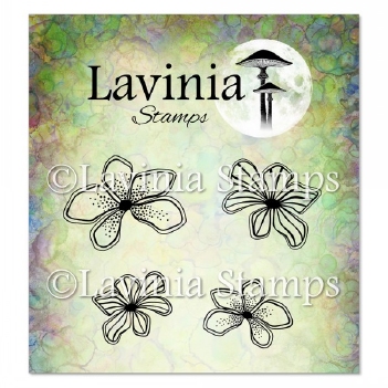 Lavinia Clear Stamp Moss Flowers LAV898
