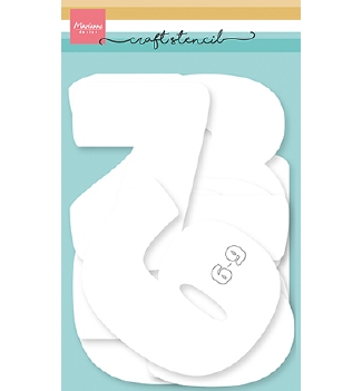 Marianne Design Stencil Numbers PS8167