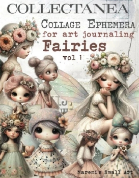 Maremi's Small Art Collage Pages Fairies VOL 1