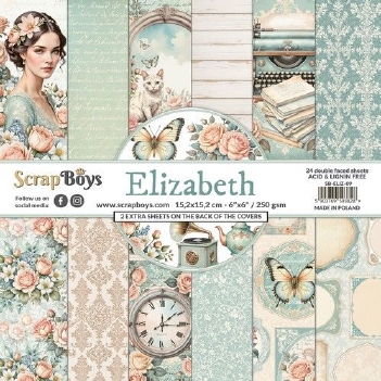 Scrapboys Papierblok Elizabeth SB-ELIZ-09