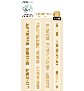 Craftlab HOT FOIL Mal Wordz CCL-ES-HFCD12