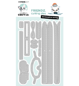 Craftlab Snijmal Friendz Accessories Skiing CCL-FR-CD879