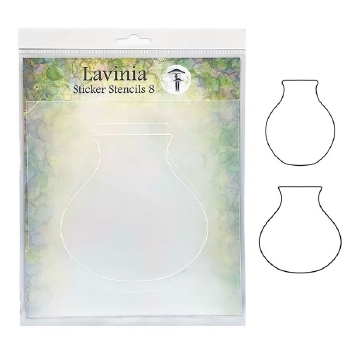 Lavinia Sticker Stencils Terrarium LSSS008