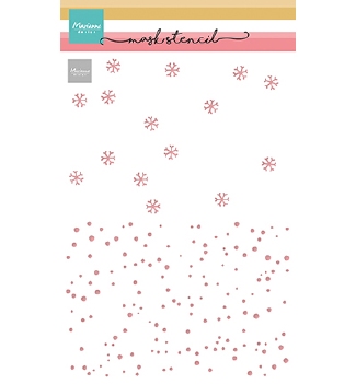 Marianne Design Stencil 2-Layer Snow PS8169