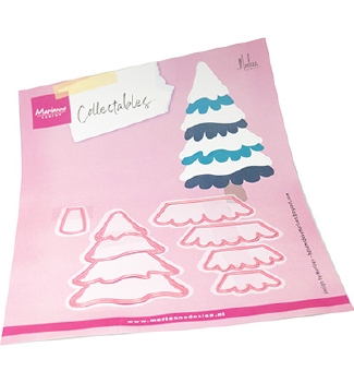 Marianne Design Collectables Snowy Tree by Marleen COL1554