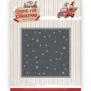 Yvonne Creations Snijmal Gnome - Stars YCD10361