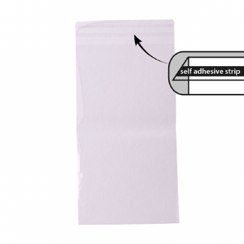 Kaartenzakjes met plakstrip 120 x 220 x 30 mm  6001-105