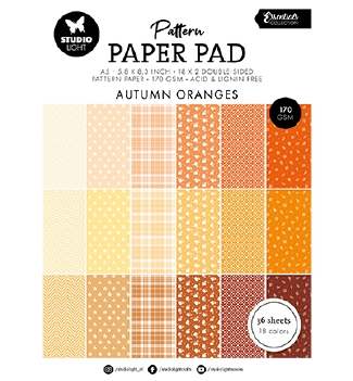 Studio Light Paper Pad Shades of Orange SL-ES-PPP234