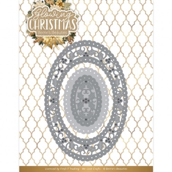 Berrie's Beauties Snijmal Glowing Frame Oval BBD10020