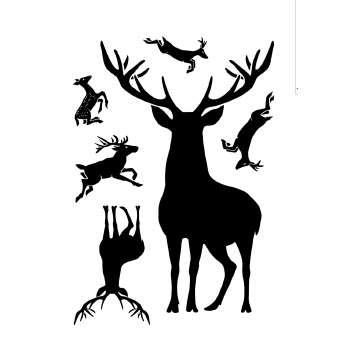 Card-io Clear Stamp Stately Stag CDCCSTSTA-03