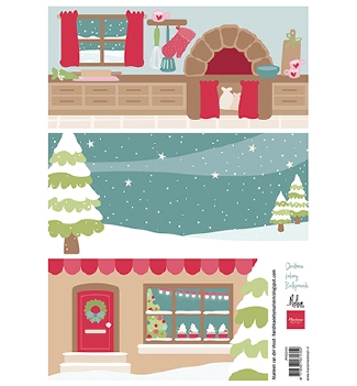 Marianne Design Knipvel Bakery Backgrounds AK0096