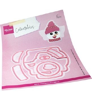 Marianne Design Collectables Bagtopper Snowman COL1557