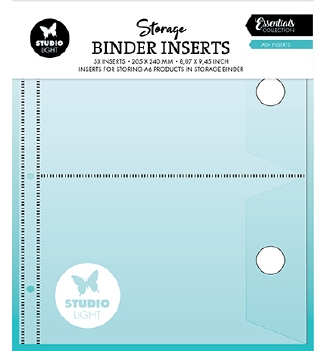 Studio Light Storage Binder Inserts A6+ SL-TO-STOR02
