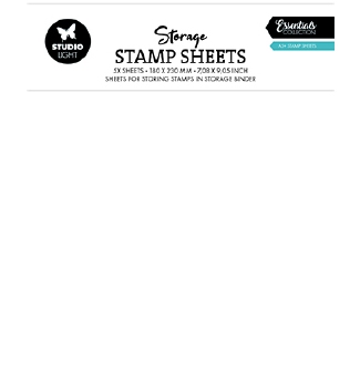 Studio Light Storage Stamps Sheets A5+ SL-TO-STOR08