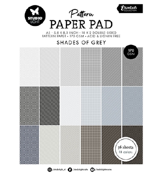 Studio Light Paper Pad Shades of Grey SL-ES-PPP250