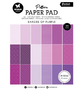 Studio Light Paper Pad Purple UNICOLOR SL-ES-UPP247