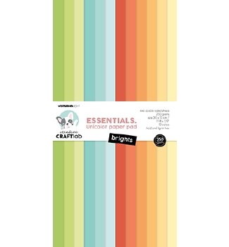 Craftlab Designpapier Brights UNICOLOR CCL-ES-UPP255