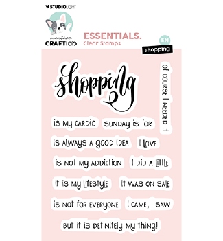 Creative Craftlab Clear Stamp Shopping CCL-ES-STAMP758