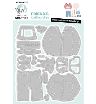 Craftlab Snijmal Friendz Access. Clothing Boys CCL-FR-CD911
