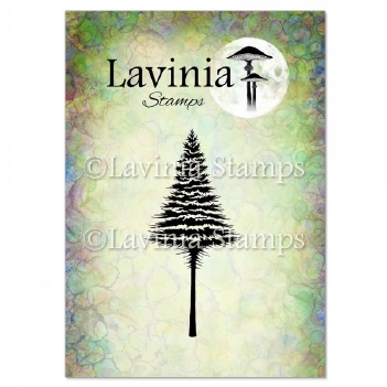 Lavinia Clear Stamp Snowy Fir Tree Small LAV929