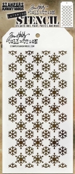 Stampers Anonymous Layering Stencil Flurries THS151