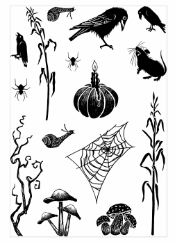 Card-io Clear Stamp Autumn Eve CCSTAUT-01
