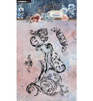 Studio Light Stamp Frozen Flowers Ornaments SL-FF-STAMP771