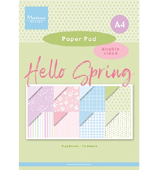 Marianne Design Pretty Papers Hello Spring PK9199
