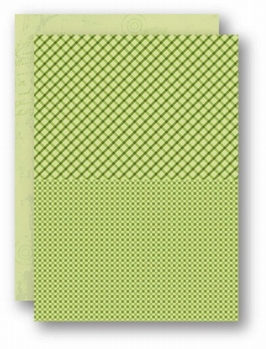 Nellie Snellen Achtergrondvel Groen Squares NEVA027*