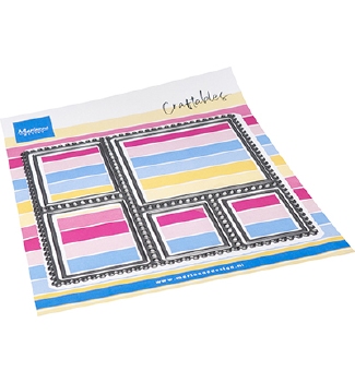 Marianne Design Craftables Layout Stamp Square CR1679