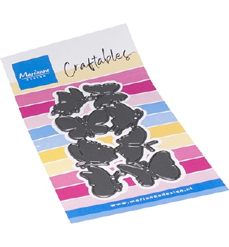 Marianne Design Craftables Punch Die XL Butterflies CR1678