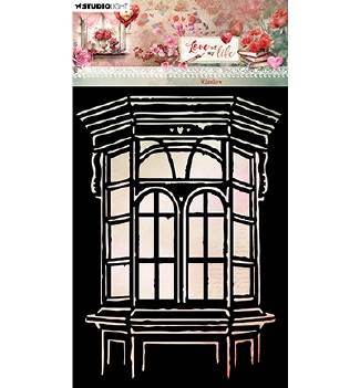 Studio Light Mask Stencil Love of my Life Window SL-LL-MASK314