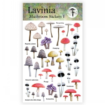 Lavinia Stickers Mushroom 1   LST004