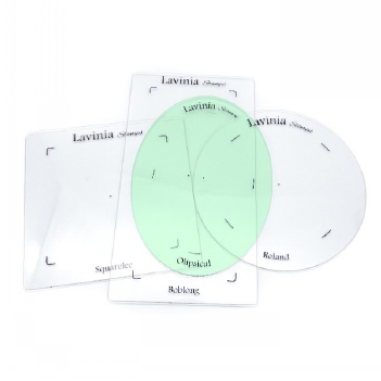 Lavinia Stamps Acrylic Board Olipsical Size LAVAB009