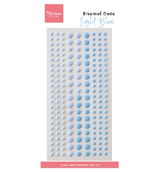 Marianne Design Enamel Dots - Light Blue PL4535