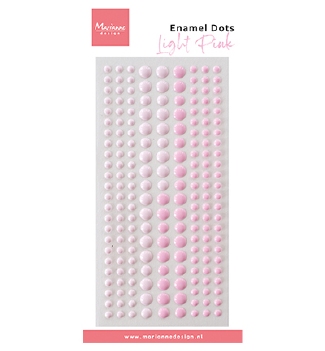 Marianne Design Enamel Dots - Light Pink PL4534