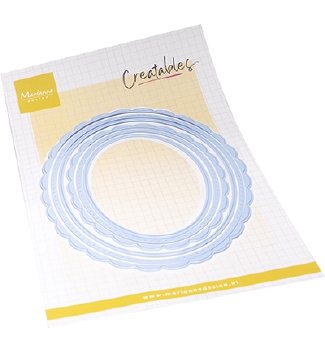 Marianne Design Creatables Scalloped Oval LR0898
